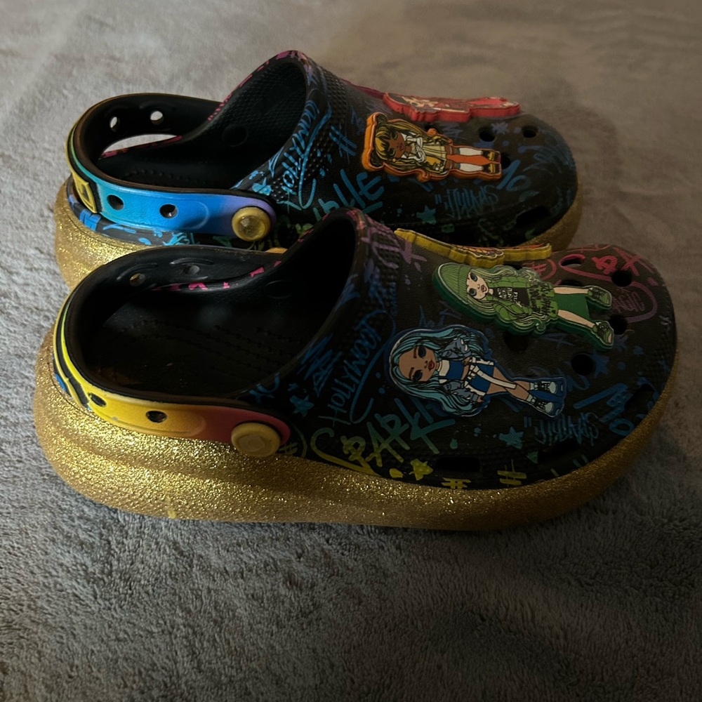 Kids Colorful Character Clogs - Picture 5 of 7